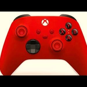 Red Xbox 1 controller